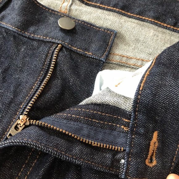 Uniqlo Indigo Tapered Ankle Jeans Size 27 - Picture 6 of 11